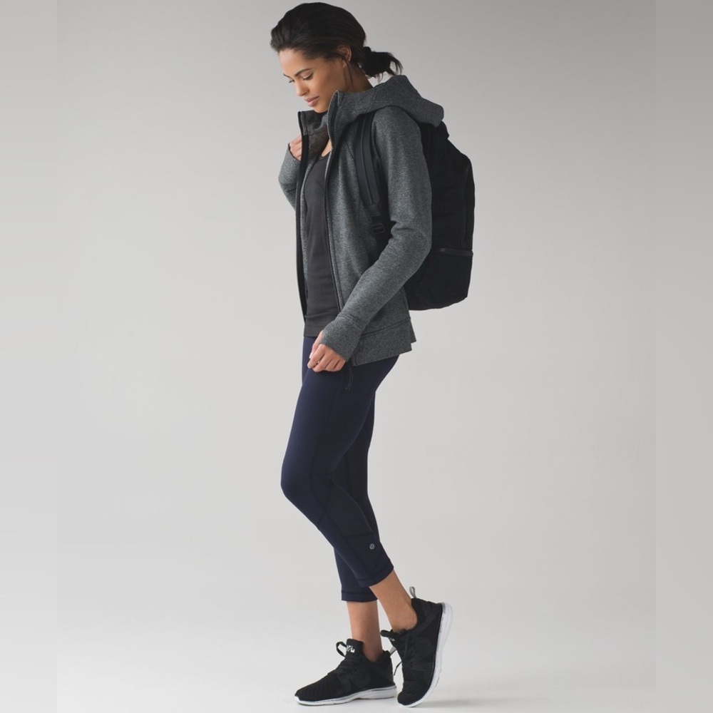 Lululemon Pace Rival Crop *22” in Midnight Navy - Luxtreme - Size 4 - Picture 4 of 12